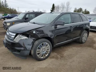 2010 Ford Edge Limited with VIN 2FMDK4KC5ABB22665, listed as a Copart auction lot 50846015 with 222,823 mi miles and Salvage Title. Bid and sale history available at carsss.com. Image 1.