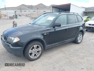 2004 BMW X3 3.0i z VIN WBXPA93474WC30139, wystawiony jako IAAI lot #42032238 z przebiegiem 137 995 mil mil oraz . Historia ofert i sprzedaży dostępna na DreamBid. Obrazek 2.