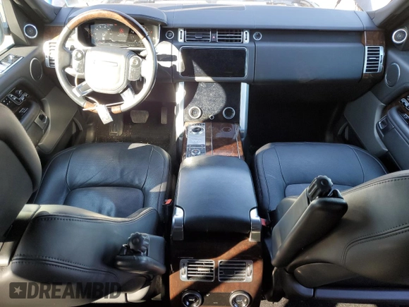 2020 Land Rover Range Rover HSE with VIN SALGS2RU3LA400233, listed as a Copart auction lot 47817755 with 50,611 mi miles and Non Repairable. Bid and sale history available at DreamBid. Image 8.