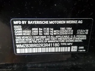 2024 MINI Countryman Cooper S z VIN WMZ83BR02R3R41180, wystawiony jako Copart lot #88557455 z przebiegiem 17 406 mil mil oraz Nie do naprawy • Non repairable. Historia ofert i sprzedaży dostępna na DreamBid. Obrazek 12.
