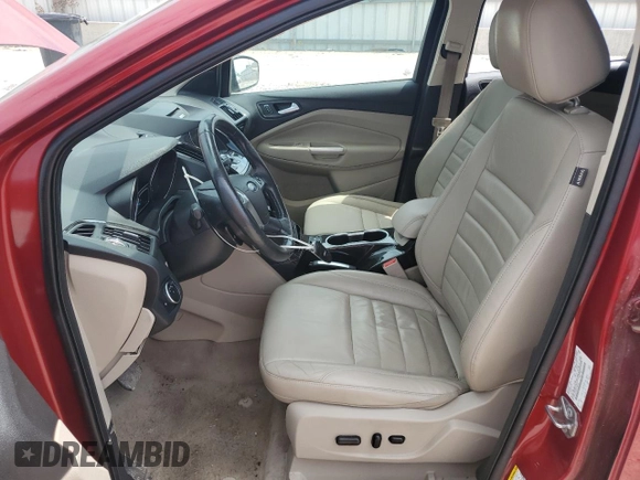 2015 Ford Escape Titanium with VIN 1FMCU0J92FUC42929, listed as a Copart auction lot 59863845 with 226,265 mi miles and Salvage title. Bid and sale history available at DreamBid. Image 7.