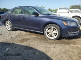 2014 Volkswagen Passat TDI SE w/Sunroof with VIN 1VWBN7A32EC080030, listed as a Copart auction lot 51460835 with 173,511 mi miles and Clean Title. Bid and sale history available at carsss.com. Image 4.