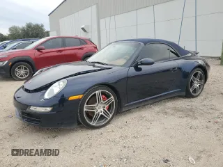 2008 Porsche 911 Carrera S with VIN WP0CB29998S775076, listed as a Copart auction lot 88856975 with 29,100 mi miles and Salvage Title. Bid and sale history available at DreamBid. Image 1.