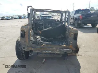 2021 Jeep Wrangler Rubicon with VIN 1C4HJXCG2MW807639, listed as a Copart auction lot 50533135 with Not provided miles and Non repairable. Bid and sale history available at DreamBid. Image 6.