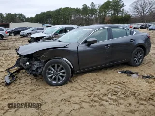 2021 Mazda 6 Sport with VIN JM1GL1UM1M1608795, listed as a Copart auction lot 85858734 with 98,198 mi miles and Salvage Title. Bid and sale history available at carsss.com. Image 1.