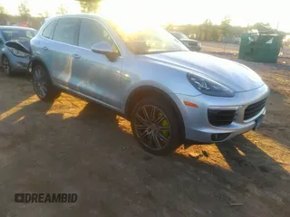 2016 Porsche Cayenne S E-Hybrid with VIN WP1AE2A29GLA17341, listed as a IAAI auction lot 41351262 with 54,483 mi miles and . Bid and sale history available at DreamBid. Image 1.