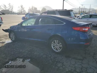 2017 Hyundai Sonata 2.4L with VIN 5NPE24AF8HH525798, listed as a Copart auction lot 45584345 with 101,905 mi miles and Salvage Title. Bid and sale history available at carsss.com. Image 2.