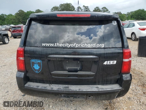 2020 Chevrolet Tahoe Commercial with VIN 1GNLCDEC6LR234133, listed as a Copart auction lot 54155715 with Not provided miles and Salvage title. Bid and sale history available at DreamBid. Image 2.