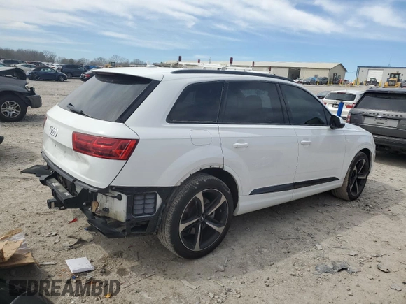 2019 Audi Q7 Prestige with VIN WA1VAAF72KD000231, listed as a Copart auction lot 47942095 with 80,561 mi miles and Salvage Title. Bid and sale history available at carsss.com. Image 3.