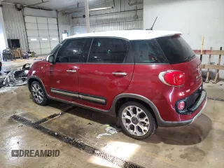 2016 FIAT 500L Trekking with VIN ZFBCFADH4GZ038065, listed as a Copart auction lot 42003775 with 77,949 mi miles and Salvage Title. Bid and sale history available at carsss.com. Image 2.