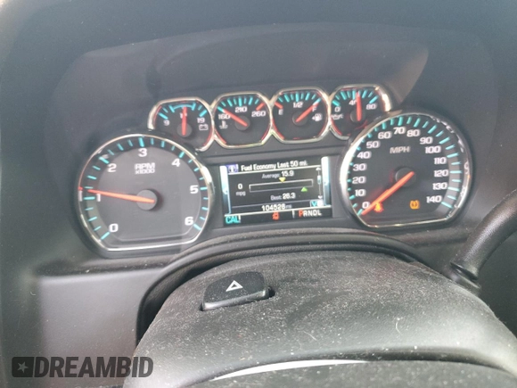 2017 GMC Yukon SLT with VIN 1GKS2BKC1HR217445, listed as a Copart auction lot 48499215 with 104,526 mi miles and Salvage Title. Bid and sale history available at carsss.com. Image 9.