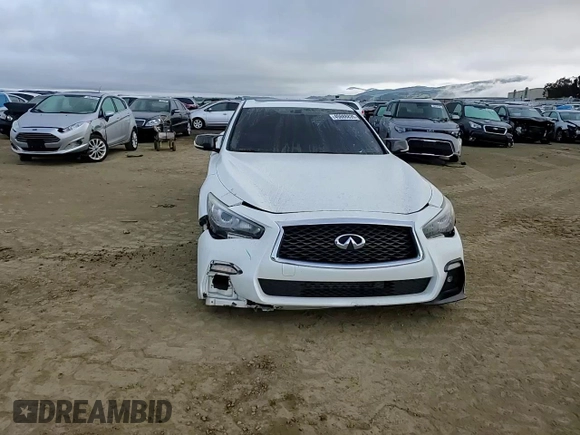 2018 Infiniti Q50 Sport with VIN JN1EV7AP5JM359885, listed as a Copart auction lot 49888835 with 121,198 mi miles and Salvage Title. Bid and sale history available at carsss.com. Image 11.