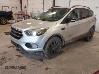2017 Ford Escape Titanium with VIN 1FMCU9J94HUD92984, listed as a IAAI auction lot 41708720 with 176,550 mi miles. Bid and sale history available at carsss.com. Image 17.