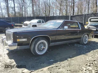 1981 Cadillac Eldorado z VIN 1G6AL57N3BE622904, wystawiony jako Copart lot #50036705 z przebiegiem 36 155 mil mil oraz Tytuł czysty. Historia ofert i sprzedaży dostępna na DreamBid. Obrazek 1.