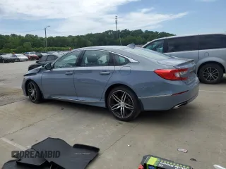 2021 Honda Accord Touring with VIN 1HGCV2F98MA001253, listed as a Copart auction lot 57621125 with 44,809 mi miles and Salvage title. Bid and sale history available at DreamBid. Image 2.
