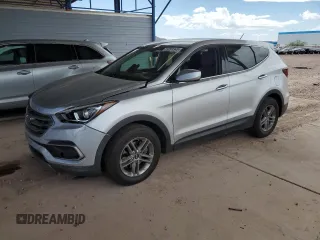2018 Hyundai Santa Fe 2.4L with VIN 5XYZT3LB7JG527512, listed as a Copart auction lot 53291345 with 97,016 mi miles and Salvage title. Bid and sale history available at DreamBid. Image 1.