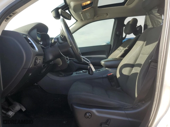 2017 Dodge Durango SXT with VIN 1C4RDJAG1HC957972, listed as a Copart auction lot 46336295 with 83,482 mi miles and Salvage Title. Bid and sale history available at carsss.com. Image 7.