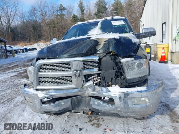 2018 Ram 2500 Laramie with VIN 3C6UR5FJXJG253495, listed as a IAAI auction lot 41084906 with 82,614 mi miles. Bid and sale history available at carsss.com. Image 12.