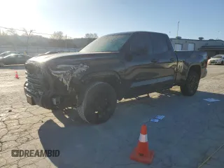2022 Toyota Tundra SR5 with VIN 5TFLA5DA8NX048418, listed as a Copart auction lot 48406495 with 54,594 mi miles and Salvage title. Bid and sale history available at DreamBid. Image 1.