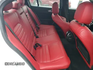 2022 Alfa Romeo Giulia with VIN ZARFAMAN6N7666308, listed as a Copart auction lot 85026984 with Not provided miles and Salvage title. Bid and sale history available at DreamBid. Image 10.