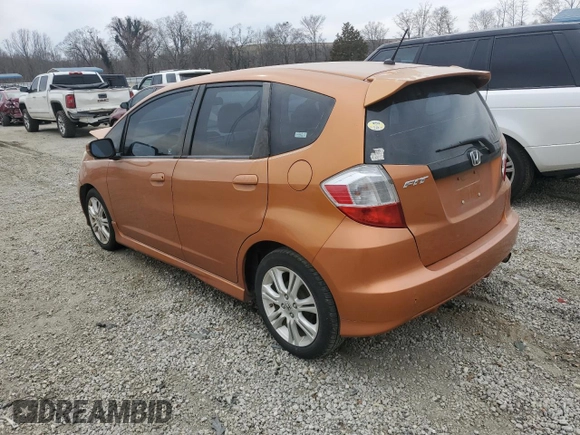 2009 Honda Fit Sport with VIN JHMGE88469S020940, listed as a Copart auction lot 47004055 with 213,745 mi miles and Salvage Title. Bid and sale history available at carsss.com. Image 2.