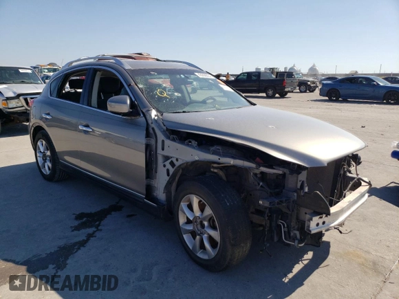 2008 Infiniti EX Journey with VIN JNKAJ09E58M305903, listed as a Copart auction lot 68736064 with Not Provided miles and Salvage Title. Bid and sale history available at DreamBid. Image 4.