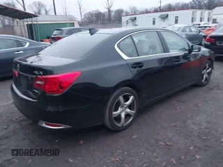 2014 Acura RLX Tech Pkg with VIN JH4KC1F58EC006870, listed as a IAAI auction lot 41142410 with 176,847 mi miles. Bid and sale history available at carsss.com. Image 4.