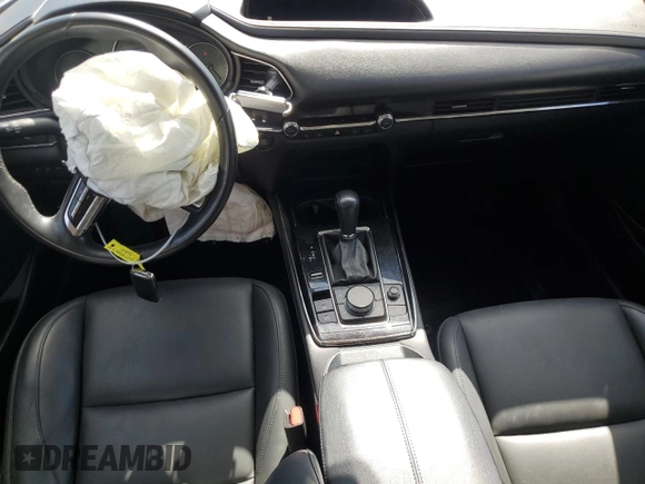 2023 Mazda CX-30 S Carbon Edition with VIN 3MVDMBCM4PM527285, listed as a Copart auction lot 47938225 with 29,650 mi miles and Salvage title. Bid and sale history available at DreamBid. Image 8.