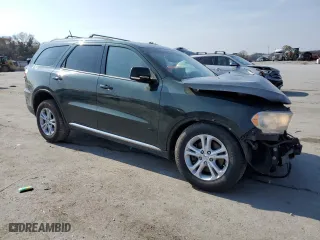 2011 Dodge Durango Crew with VIN 1D4SE4GT8BC595671, listed as a Copart auction lot 78072524 with 180,755 mi miles and Salvage Title. Bid and sale history available at carsss.com. Image 4.