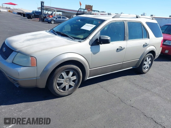 2005 Ford Freestyle SE with VIN 1FMZK01185GA43892, listed as a IAAI auction lot 41643495 with 183,896 mi miles. Bid and sale history available at carsss.com. Image 2.