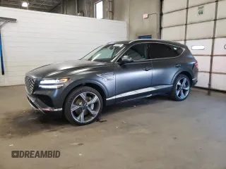 2025 Genesis GV80 Prestige z VIN KMUHEESCXSU254297, wystawiony jako Copart lot #54650305 z przebiegiem 1 722 mil mil oraz Szkoda całkowita • Salvage title. Historia ofert i sprzedaży dostępna na DreamBid. Obrazek 1.
