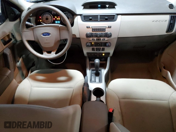 2010 Ford Focus S with VIN 1FAHP3EN1AW290306, listed as a Copart auction lot 52053585 with 54,068 mi miles and Salvage Title. Bid and sale history available at carsss.com. Image 8.