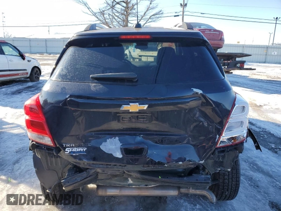 2021 Chevrolet Trax LT with VIN KL7CJPSB3MB321393, listed as a Copart auction lot 88495325 with 81,720 mi miles and Salvage Title. Bid and sale history available at carsss.com. Image 6.