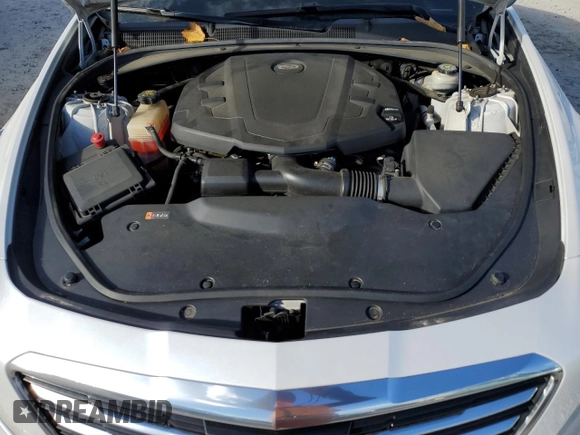 2016 Cadillac CTS with VIN 1G6AZ5SS8G0197616, listed as a Copart auction lot 80515554 with 61,355 mi miles and Salvage Title. Bid and sale history available at DreamBid. Image 11.