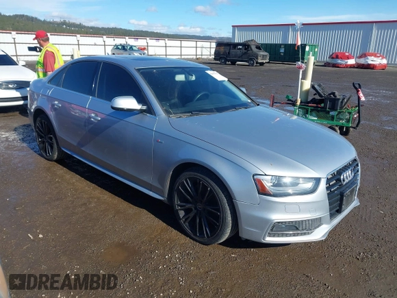 2015 Audi A4 Premium with VIN WAUBFAFL6FN036248, listed as a IAAI auction lot 41652916 with 119,154 mi miles. Bid and sale history available at carsss.com. Image 1.