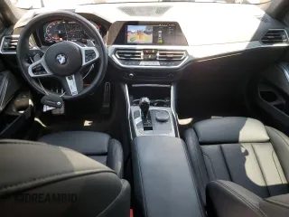 2022 BMW 3 Series M340i xDrive with VIN WBA5U9C08NFM16339, listed as a Copart auction lot 66093714 with 35,420 mi miles and Salvage Title. Bid and sale history available at DreamBid. Image 8.