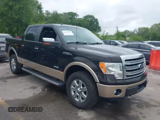 2014 Ford F-150 XL with VIN 1FTFW1ET5EKE83868, listed as a IAAI auction lot 42159157 with 173,606 mi miles. Bid and sale history available at carsss.com. Image 1.
