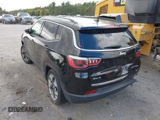 2020 Jeep Compass Limited with VIN 3C4NJDCB1LT209102, listed as a IAAI auction lot 40428626 with 54,103 mi miles and . Bid and sale history available at DreamBid. Image 3.