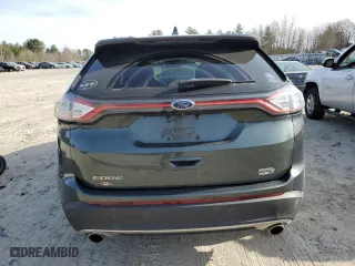 2015 Ford Edge SEL with VIN 2FMTK4J93FBB59612, listed as a Copart auction lot 48535835 with 105,583 mi miles and Clean Title. Bid and sale history available at carsss.com. Image 6.