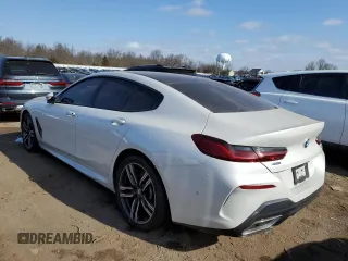 2020 BMW 8 Series 840i with VIN WBAGV4C02LCD46816, listed as a Copart auction lot 40203364 with 0 mi miles. Bid and sale history available at carsss.com. Image 2.