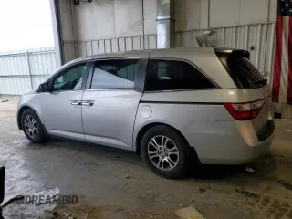 2012 Honda Odyssey EX-L with VIN 5FNRL5H65CB141026, listed as a Copart auction lot 54247635 with 107,679 mi miles and Non Repairable. Bid and sale history available at carsss.com. Image 2.