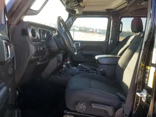 2022 Jeep Wrangler Unlimited Rubicon with VIN 1C4JJXR62NW170222, listed as a Copart auction lot 80116894 with 40,142 mi miles and Salvage title. Bid and sale history available at DreamBid. Image 7.
