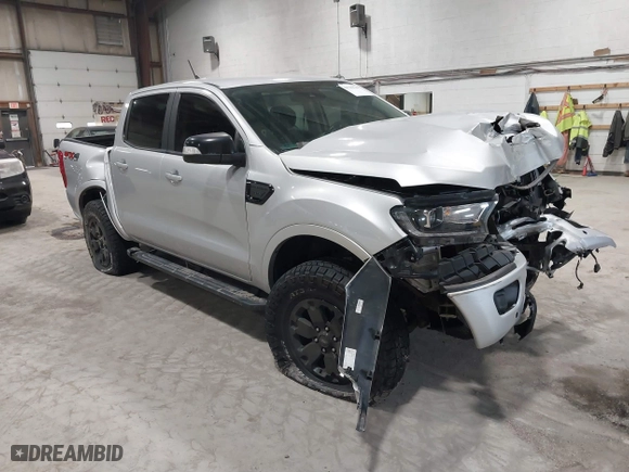 2019 Ford Ranger XL with VIN 1FTER4FH7KLB04518, listed as a IAAI auction lot 41701549 with 38,942 mi miles. Bid and sale history available at carsss.com. Image 1.
