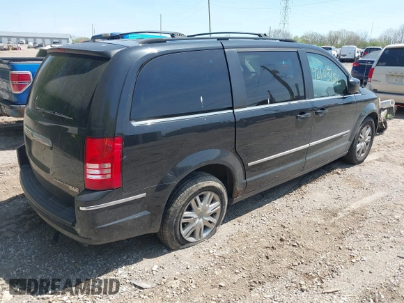 2010 Chrysler Town & Country Touring with VIN 2A4RR5DXXAR290623, listed as a IAAI auction lot 42103151 with 234,021 mi miles. Bid and sale history available at carsss.com. Image 4.