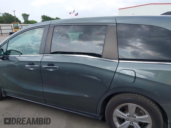2018 Honda Odyssey EX-L with VIN 5FNRL6H74JB096849, listed as a IAAI auction lot 42136514 with 119,675 mi miles. Bid and sale history available at carsss.com. Image 14.