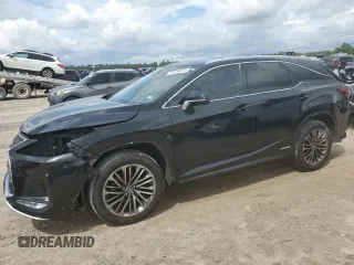 2022 Lexus RX with VIN JTJJGKFA2N2023378, listed as a Copart auction lot 69316914 with 44,552 mi miles and Salvage Title. Bid and sale history available at carsss.com. Image 1.