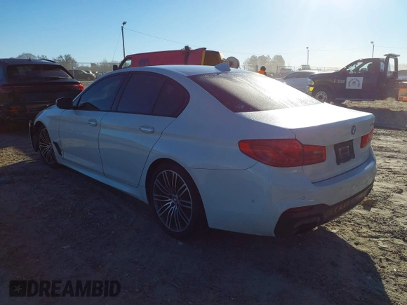 2017 BMW 5 Series 540i with VIN WBAJE5C36HG915721, listed as a IAAI auction lot 41668219 with 161,463 mi miles and . Bid and sale history available at carsss.com. Image 3.