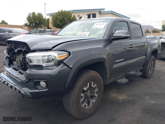 2023 Toyota Tacoma 4WD SR with VIN 3TMCZ5AN7PM534257, listed as a IAAI auction lot 41524436 with 28,886 mi miles. Bid and sale history available at carsss.com. Image 17.