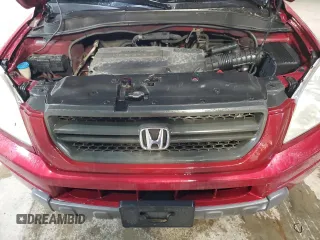 2003 Honda Pilot EX z VIN 2HKYF18693H614665, wystawiony jako Copart lot #57053175 z przebiegiem 291 627 mil mil oraz Czysty tytuł • Clean title. Historia ofert i sprzedaży dostępna na DreamBid. Obrazek 12.