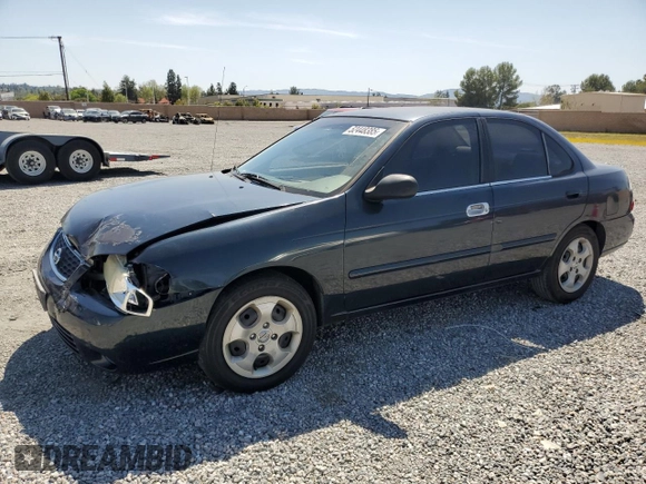 2003 Nissan Sentra XE with VIN 3N1CB51D13L792787, listed as a Copart auction lot 52448385 with 187,810 mi miles and Salvage Title. Bid and sale history available at DreamBid. Image 1.